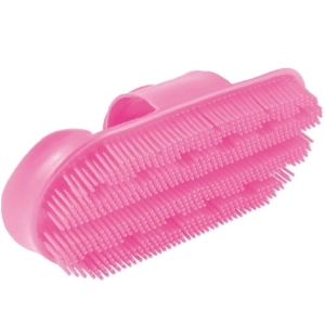 Zgrzebło York grzebieniowe różowe