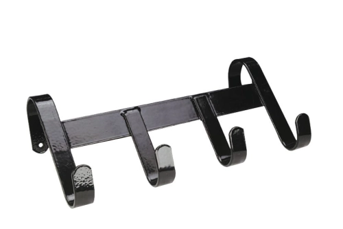 EKKIA- wieszak na ogłowia, boks czarny