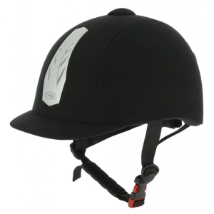 EKKIA- kask Choplin czarny/srebrny