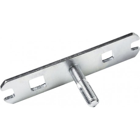 Gwintownik z kluczem metalowy