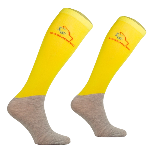Comodo- podkolanówki mikrofibre yellow