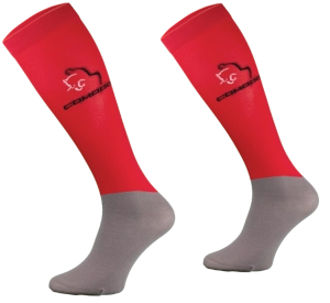 Comodo- podkolanówki mikrofibre red