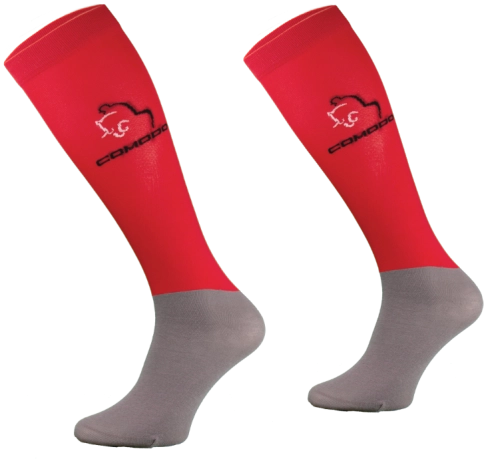 Comodo- podkolanówki mikrofibre red