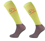 Comodo- podkolanówki mikrofibre neon yellow
