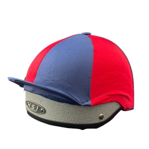 Capz- Lycra Cover czapeczka na kask navy- red