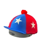 Capz- Lycra STARSPOM czapeczka na kask blue- red