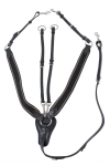 Horka - napierśnik 3 pkt black/silver