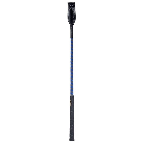 Fleck- bat skokowy Patent grey/azure 60cm