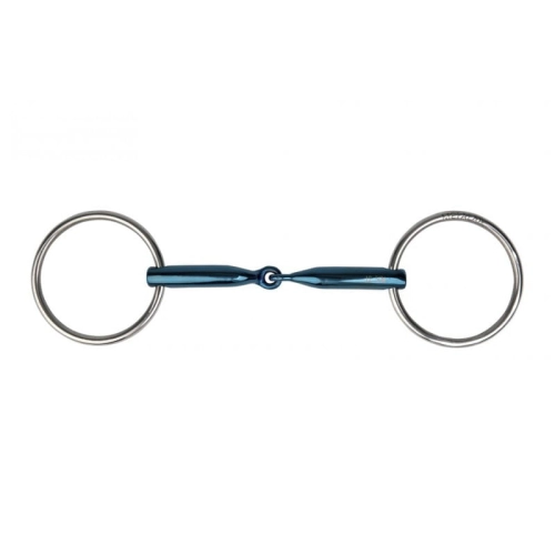 MetalLab- wędzidło Eco Blue 1xłamane 14mm grubości